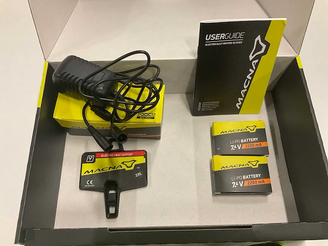 Macna spark rtx kit oplaadbare verwarmde handschoenen maat xxl - afbeelding 4 van  9