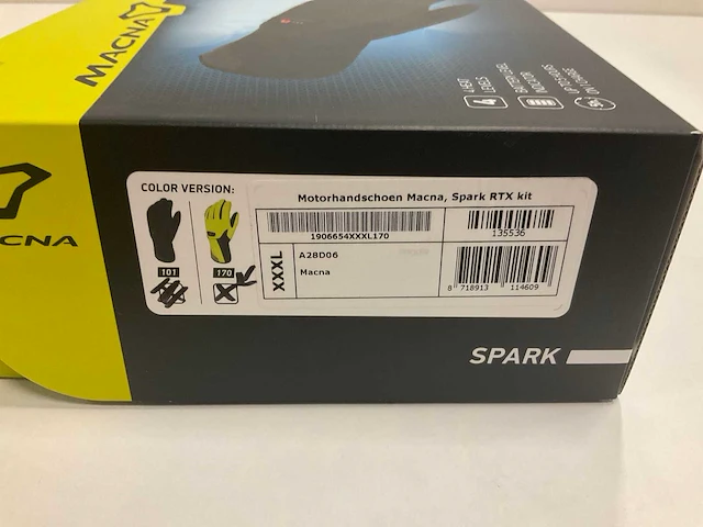 Macna spark rtx kit oplaadbare verwarmde handschoenen maat xxxl - afbeelding 9 van  9