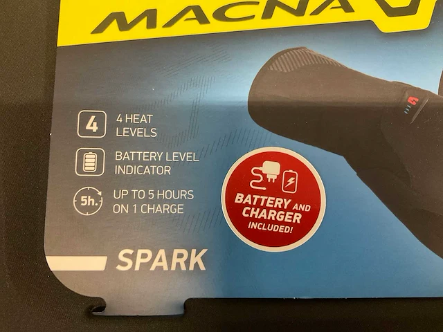 Macna spark verwarmde handschoenen maat xxxl - afbeelding 2 van  5