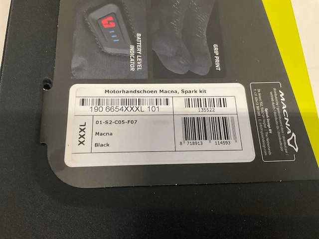 Macna spark verwarmde handschoenen maat xxxl - afbeelding 4 van  5