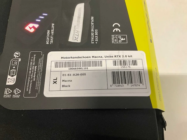 Macna unite 2.0 rtx verwarmde handschoenen maat xl - afbeelding 4 van  4