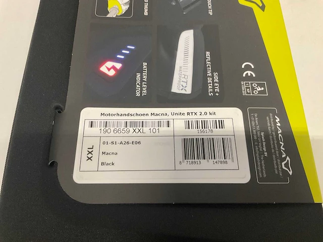 Macna unite 2.0 rtx verwarmde handschoenen maat xxl - afbeelding 4 van  4