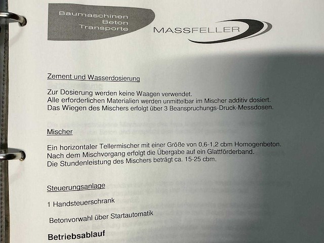 Macons ma20 betonmolen - afbeelding 8 van  21
