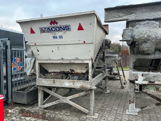 Macons ma20 betonmolen - afbeelding 20 van  21