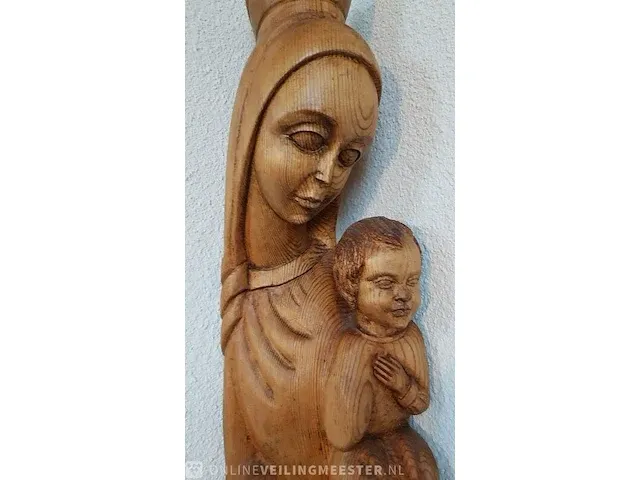 Madonna met kind ethiopië, bouwjaar 19e eeuw - afbeelding 1 van  6