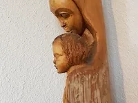 Madonna met kind ethiopië, bouwjaar 19e eeuw - afbeelding 2 van  6
