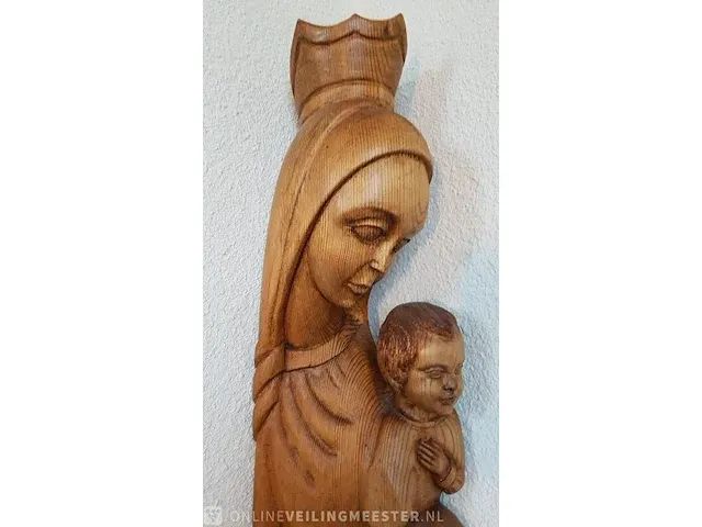 Madonna met kind ethiopië, bouwjaar 19e eeuw - afbeelding 6 van  6