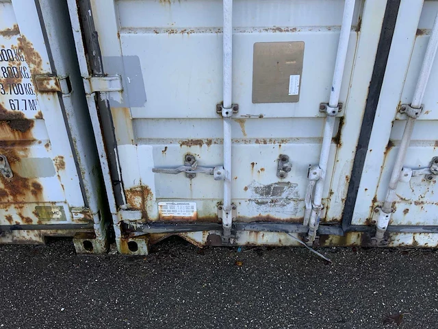 Maersk gesloten zeecontainer 40 voet - afbeelding 6 van  13