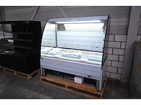 Mafirol semi mural cronus plus inox 1450 fvd l-c koelmeubel - afbeelding 2 van  6