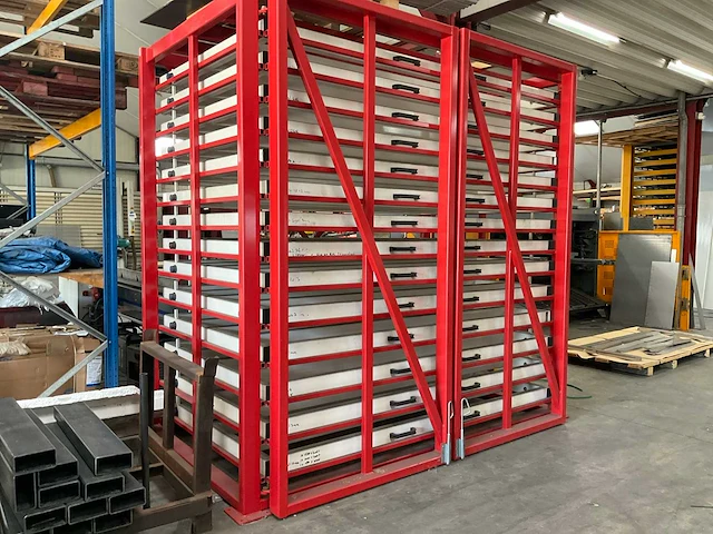 Magazijn platenstelling - afbeelding 1 van  8