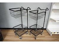 Magazijn trolley (2x) - afbeelding 1 van  3