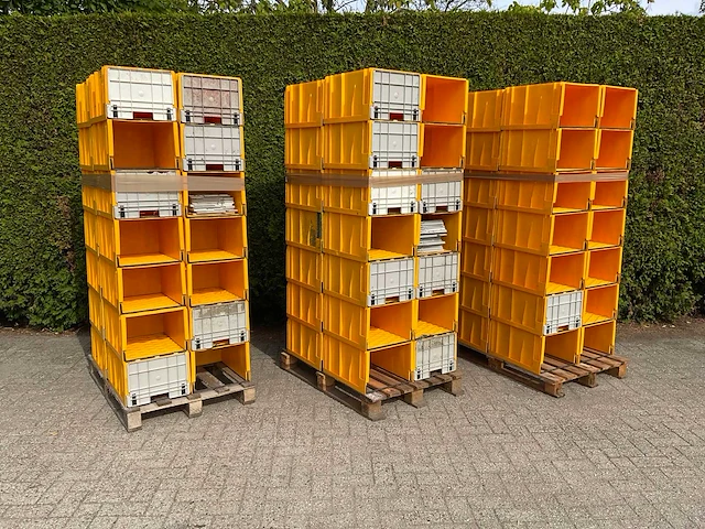 Magazijnbak - 50x38 cm - stapelbaar (84x) - afbeelding 1 van  11