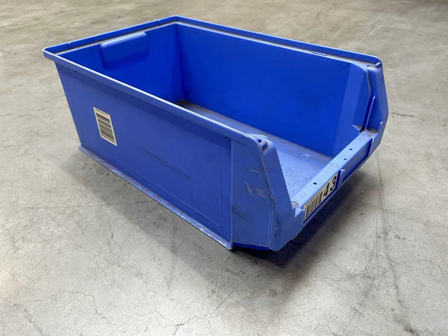 Magazijnbak met grijpopening 500x300x200mm (80x) - afbeelding 3 van  5