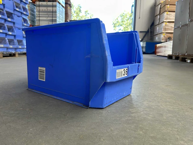 Magazijnbak met grijpopening 500x300x300mm (560x) - afbeelding 6 van  7
