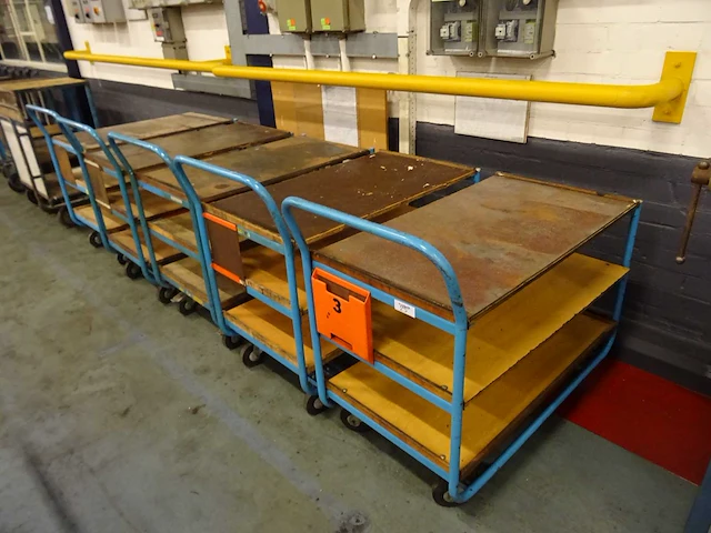 Magazijnkar (5x) - afbeelding 1 van  1