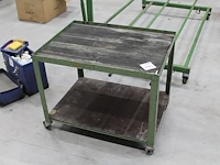 Magazijnkar met afmeting 79 x 58 x 65 cm. - afbeelding 1 van  2