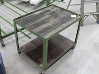 Magazijnkar met afmeting 79 x 58 x 65 cm. - afbeelding 2 van  2