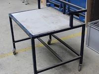 Magazijnkar met afmeting 90 x 70 x 69 cm. - afbeelding 2 van  2