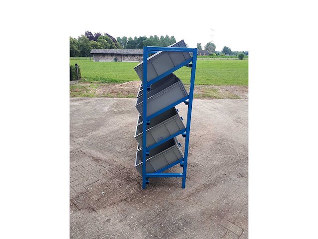 Magazijnrek met opslagbakken - afbeelding 4 van  4