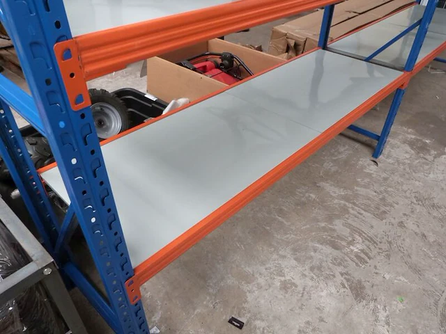Magazijnstelling 4 m br; 0,60 heda, 2 secties - afbeelding 3 van  5