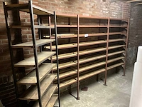 Magazijnstelling 4 secties - afbeelding 1 van  3