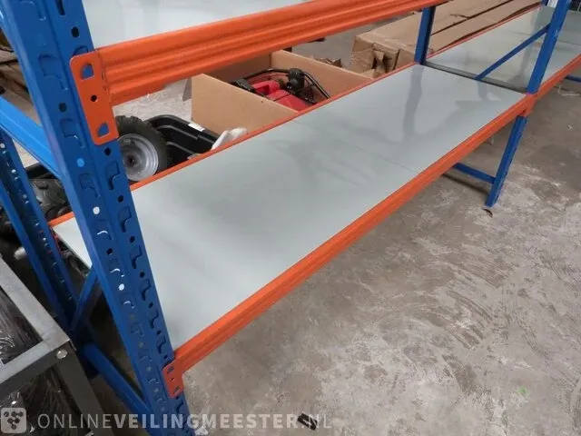 Magazijnstelling 4m br 0.60 cm heda, 2 sectie's - afbeelding 3 van  5