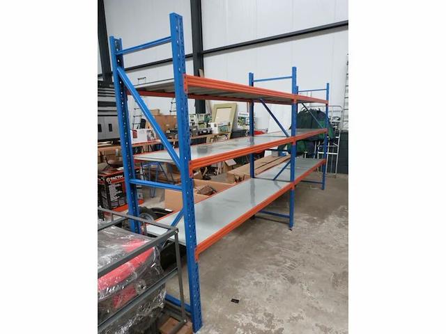 Magazijnstelling 6 m br; 60 cm heda, 3 secties - afbeelding 1 van  5