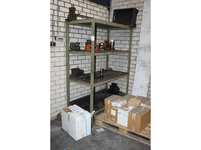 Magazijnstelling afm. 138 x 68 x 193 cm, let op excl. inhoud - afbeelding 2 van  2