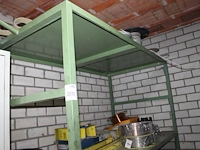 Magazijnstelling afm. 180 x 90 x 210 cm, let op excl. inhoud - afbeelding 1 van  2