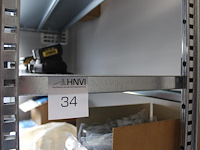 Magazijnstelling. afmeting 134 x 42 x 200 cm. let op: excl. inhoud. - afbeelding 3 van  3