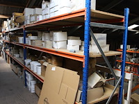 Magazijnstelling bestaande uit 10 staanders met hoogte 250 cm, 48 liggers met lengte 203 en 270 cm en 24 le... - afbeelding 1 van  3