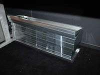 Magazijnstelling bestaande uit 15 staanders en 75 legborden. afmeting 100 x 40 x 240 cm. afhalen vanaf 11 uur. - afbeelding 4 van  4