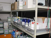 Magazijnstelling bestaande uit 9 staanders, 40 liggers en 18 legbladen. afmeting per sectie 150 / 200 x 60... - afbeelding 3 van  4