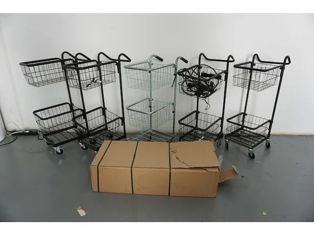 Magazijntrolley (6x) - afbeelding 1 van  5