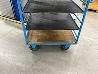 Magazijnwagen 110x80x180cm v.v. 5 etages - afbeelding 2 van  3