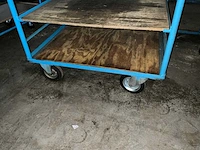 Magazijnwagen 110x80x180cm v.v. 5 etages - afbeelding 3 van  3
