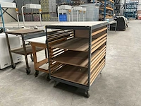 Magazijnwagen (3x) - afbeelding 1 van  4