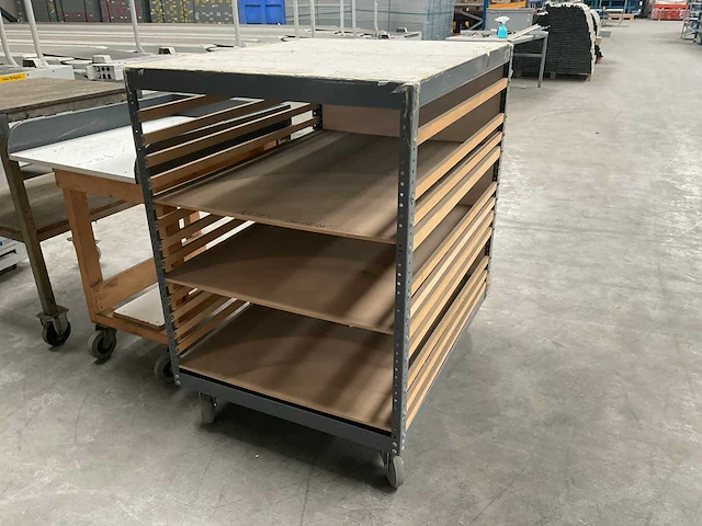 Magazijnwagen (3x) - afbeelding 3 van  4