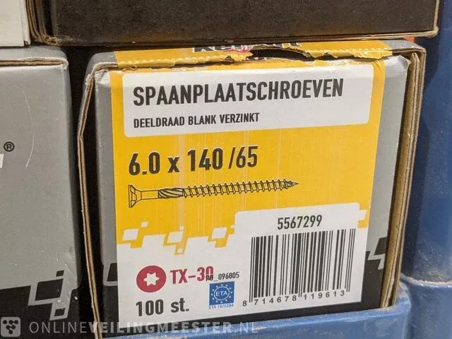 Magazijnwagen met divers ijzerwaar - afbeelding 25 van  36