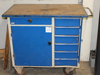 Magazijnwagen oud holland afmeting 108 x 60 x 90 cm. - afbeelding 1 van  9