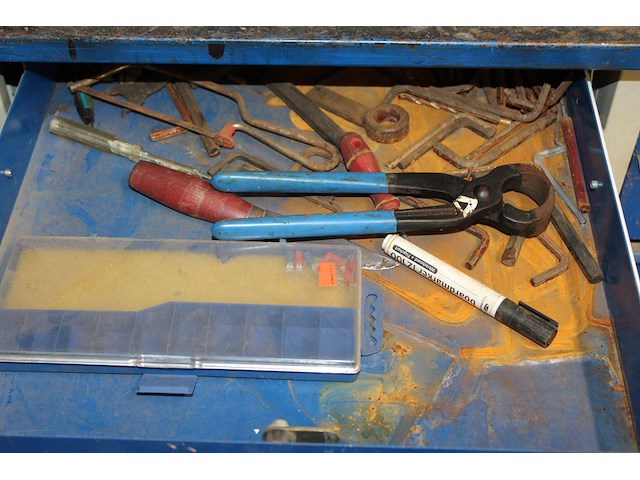 Magazijnwagen oud holland afmeting 108 x 60 x 90 cm. - afbeelding 2 van  9