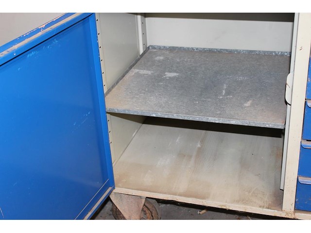 Magazijnwagen oud holland afmeting 108 x 60 x 90 cm. - afbeelding 3 van  9