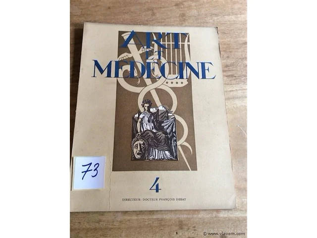 Magazine art et médicine j'30 - afbeelding 1 van  5