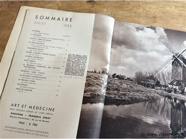 Magazine art et médicine j'30 - afbeelding 2 van  5