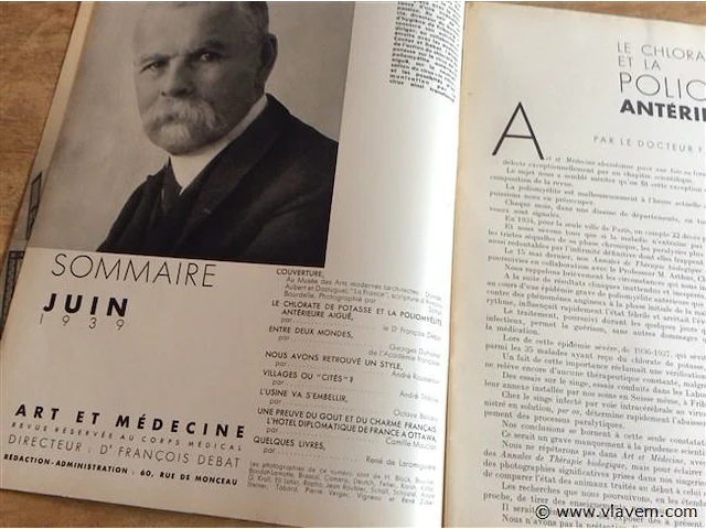 Magazine art et médicine j'30 - afbeelding 2 van  5