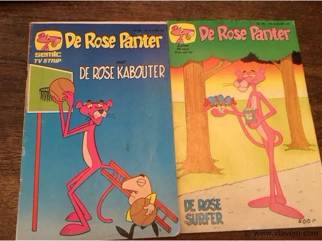 Magazine de roze panter - afbeelding 1 van  2