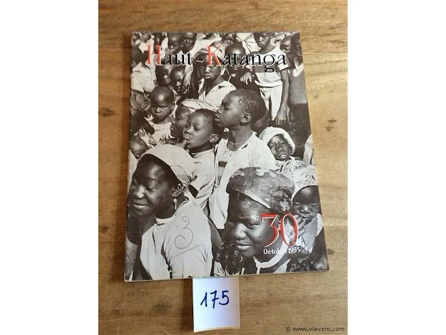 Magazine haute - katanga 1955 - afbeelding 1 van  3
