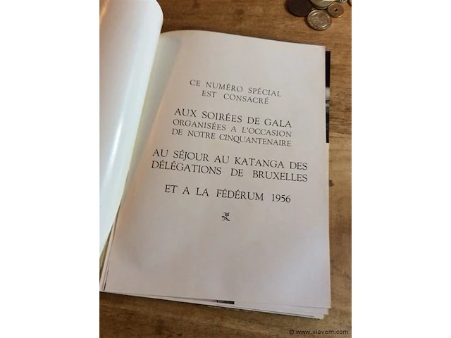 Magazine haute - katanga 1956 - afbeelding 2 van  5