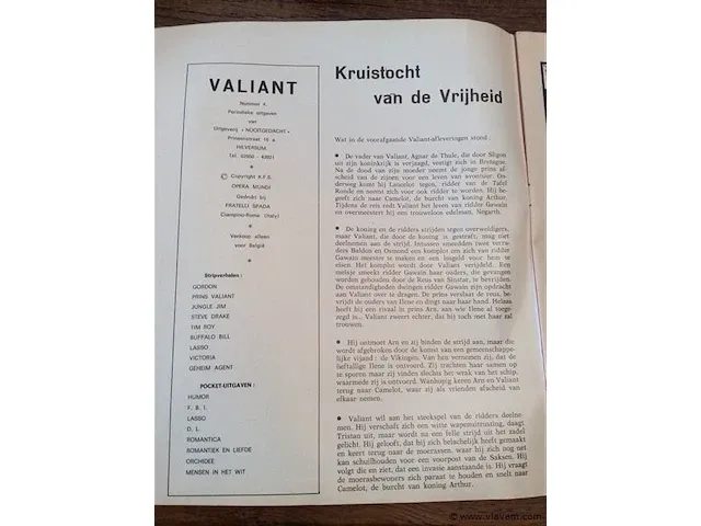 Magazine prins valiant - afbeelding 2 van  2