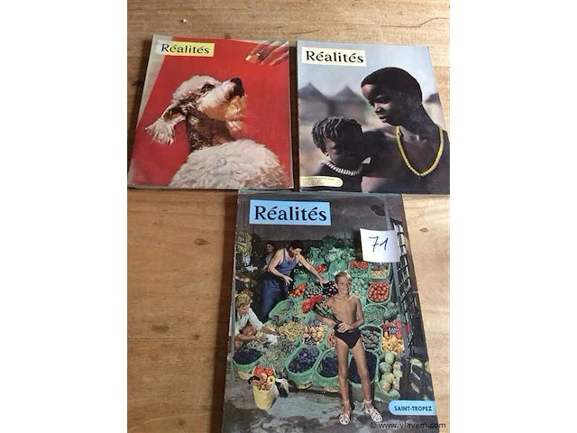 Magazines réalités 3stuks j'50 - afbeelding 1 van  4
